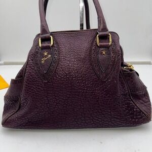 Fendi du Jour Rare Purple Leather Shoulder bag
